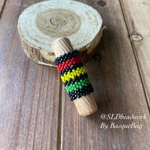 Dread jewelry dreadlocks Rasta braid jewelry peyote bead dread wrap beaded hair jewelry hair art beard dread loc accessories dread men women