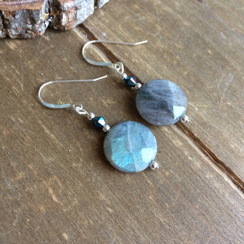 Earrings for women rainbow labradorite healing stone chakra stone earrings copper boho earrings tribal festival unique jewelry for women SLD