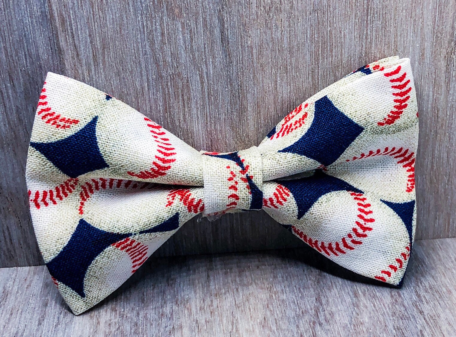Baseball Bow Tie Etsy