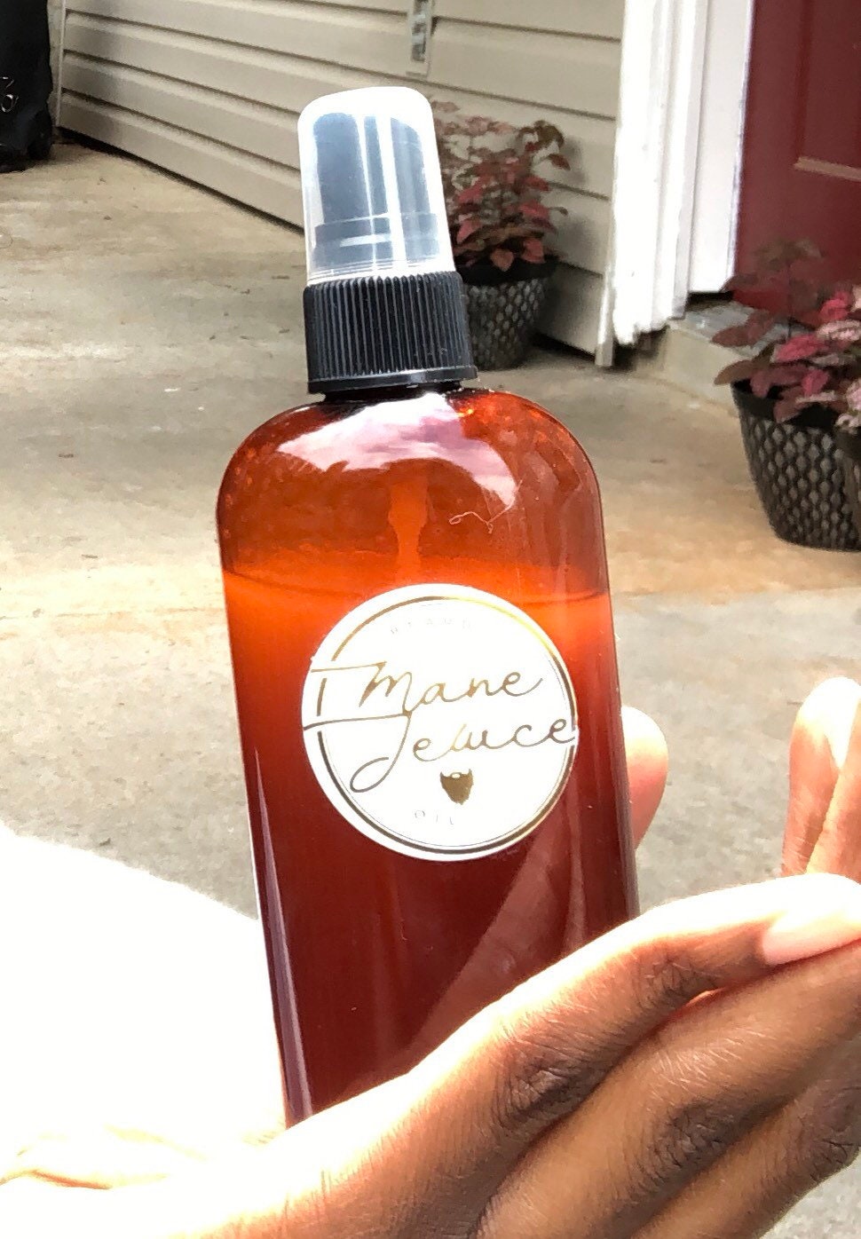 Mane Jewce Hair Oil Spray 4 Oz Bottle Etsy
