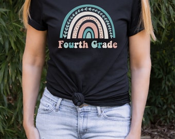 Fourth Grade Teacher Shirt | Teacher Shirts | Teacher Appreciation Gift | Teaching Squad | Teacher Spirit Shirt | Inspirational Teacher