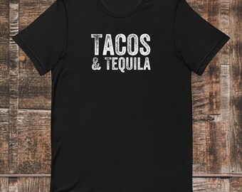 Tacos and Tequila Shirt, Funny Tequila Shirt, Cute Taco T-Shirt, Funny Taco Lovers Tshirt Gift, Taco Party, Cinco De Mayo Shirt, Mexico Trip