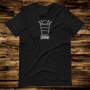 Beer Pong Short-sleeve unisex t-shirt | Beer Cup Shirt | Beer Table Shirt | Drinking Shirt | Ping Pong Shirt | Girls Trip Shirt | Bachelor