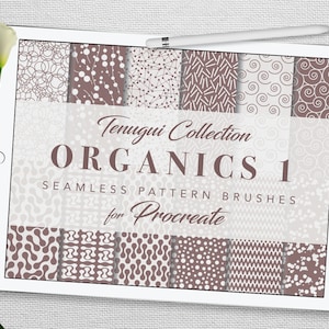 Procreate: Organics 1 Seamless Pattern Brushes