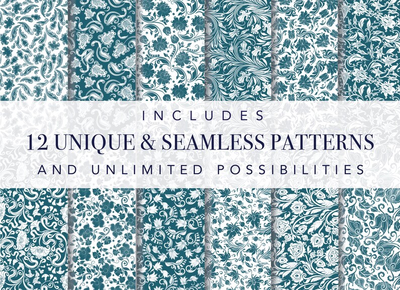 Procreate Seamless Pattern Brushes Damask Set2 Etsy Procreate Seamless Pattern Brushes Damask Set2 Etsy