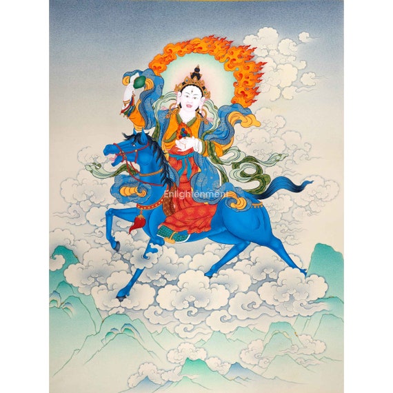 Achi Chokyi Drolma Thangka Protector of Souls Hand Painted - Etsy