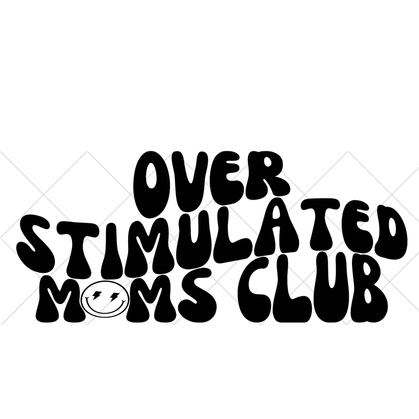 Overstimulated Moms Club PNG SVG - Etsy