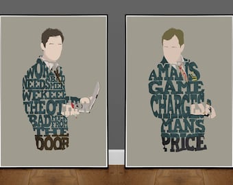 True Detective 2 Poster Deal - pôster de filme minimalista, pôster alternativo, impressão artística