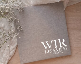 Fotoalbum personalisiert | Hochzeit | Hochzeitsalbum | Hochzeitsgeschenk | Hochzeitserinnerungen