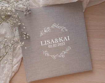 Fotoalbum personalisiert | Hochzeit | Hochzeitsalbum | Hochzeitsgeschenk | Hochzeitserinnerungen