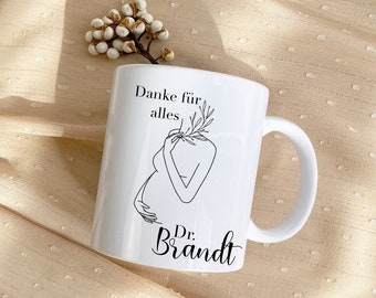 Personalisierte Geschenk Tasse Gynäkologen