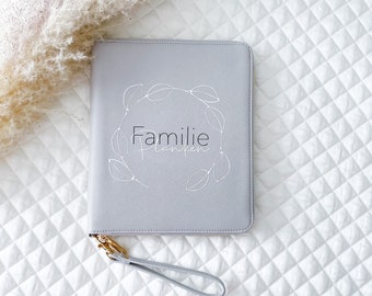 U-Hefthülle Organizer | Reiseorganizer | Familienorganizer Familie mit Name