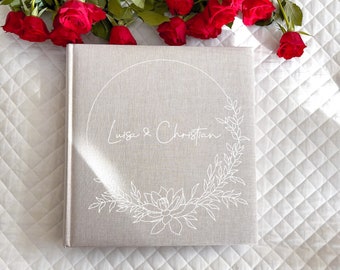 Fotoalbum personalisiert | Hochzeit| Patenkind | Hochzeitsalbum