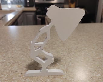 Pixar Animation Lamp Style Logo Shelf sign 5in (stocking stuffer, 3d printed)