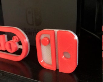 light switch with nintendo logo