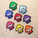 Splatoon Squid Sign Logo Decor ~ 4.3in (game room, videogame, decor, gaming, gift, stocking stuffer, nintendo)