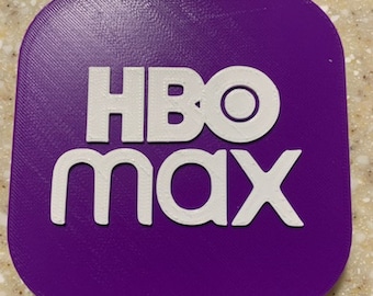 Buy HBO Max App Style 3D Printed Logo Sign (game Room, Movie Room