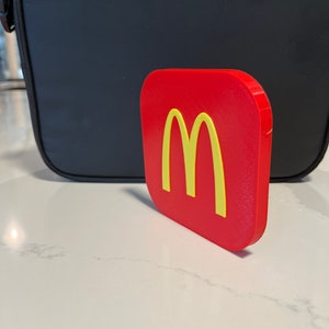 Mcdonalds 3D Printed Logo Sign. - Etsy