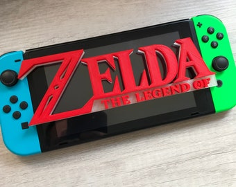 Legend of Zelda Video Game Logo Sign Decoration ~7.5in (videogame, decor, gaming, gamer, stocking stuffer, gift, game room)
