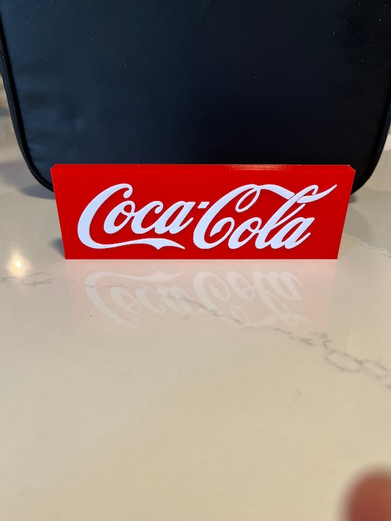 Coca Cola 3D Printed Sign - Etsy