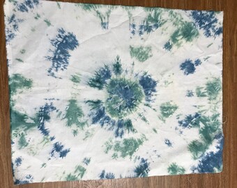 Manipulated Dyed Shibori Kona Fabric