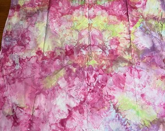 Ice Dyed Shibori Kona Fabric