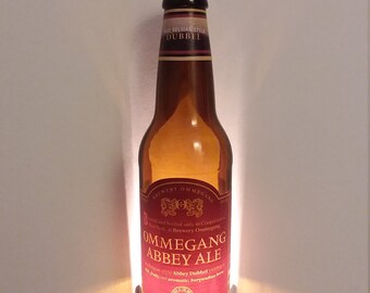 Ommegang Abbey Ale Upcycled Craft Candles