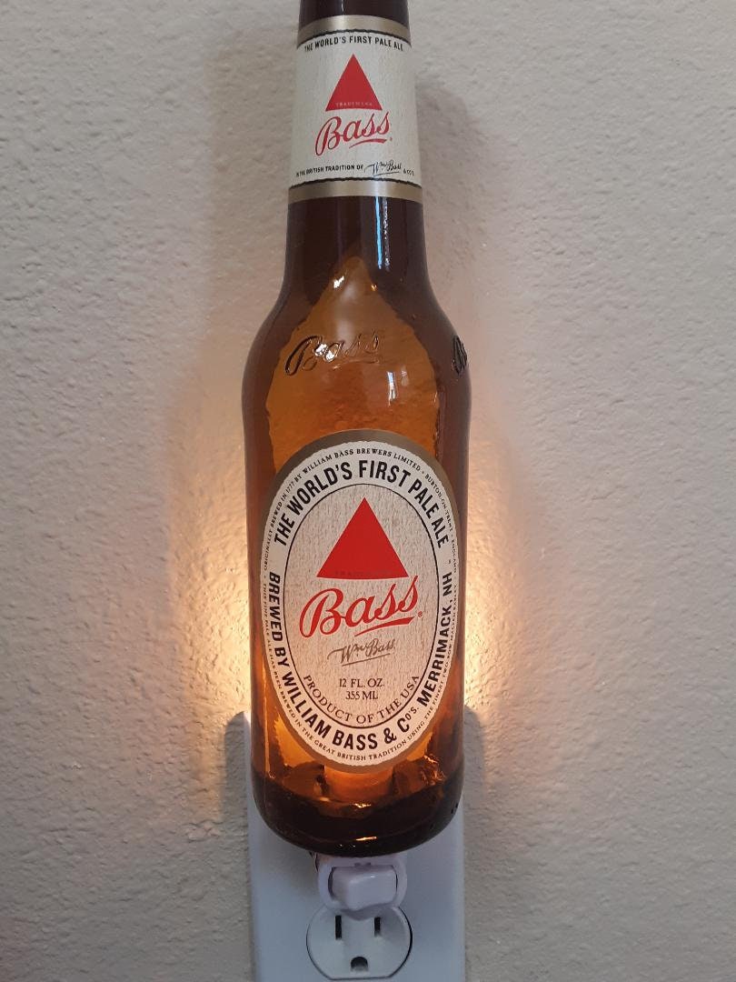 Bass Beer Bottle Nightlight Etsy