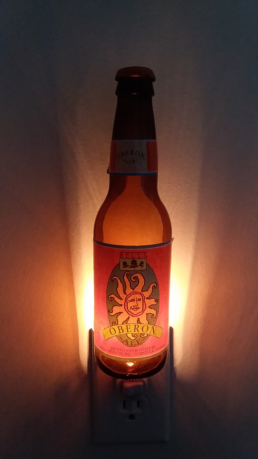 Bell's Oberon Ale Beer Bottle Nightlight - Etsy