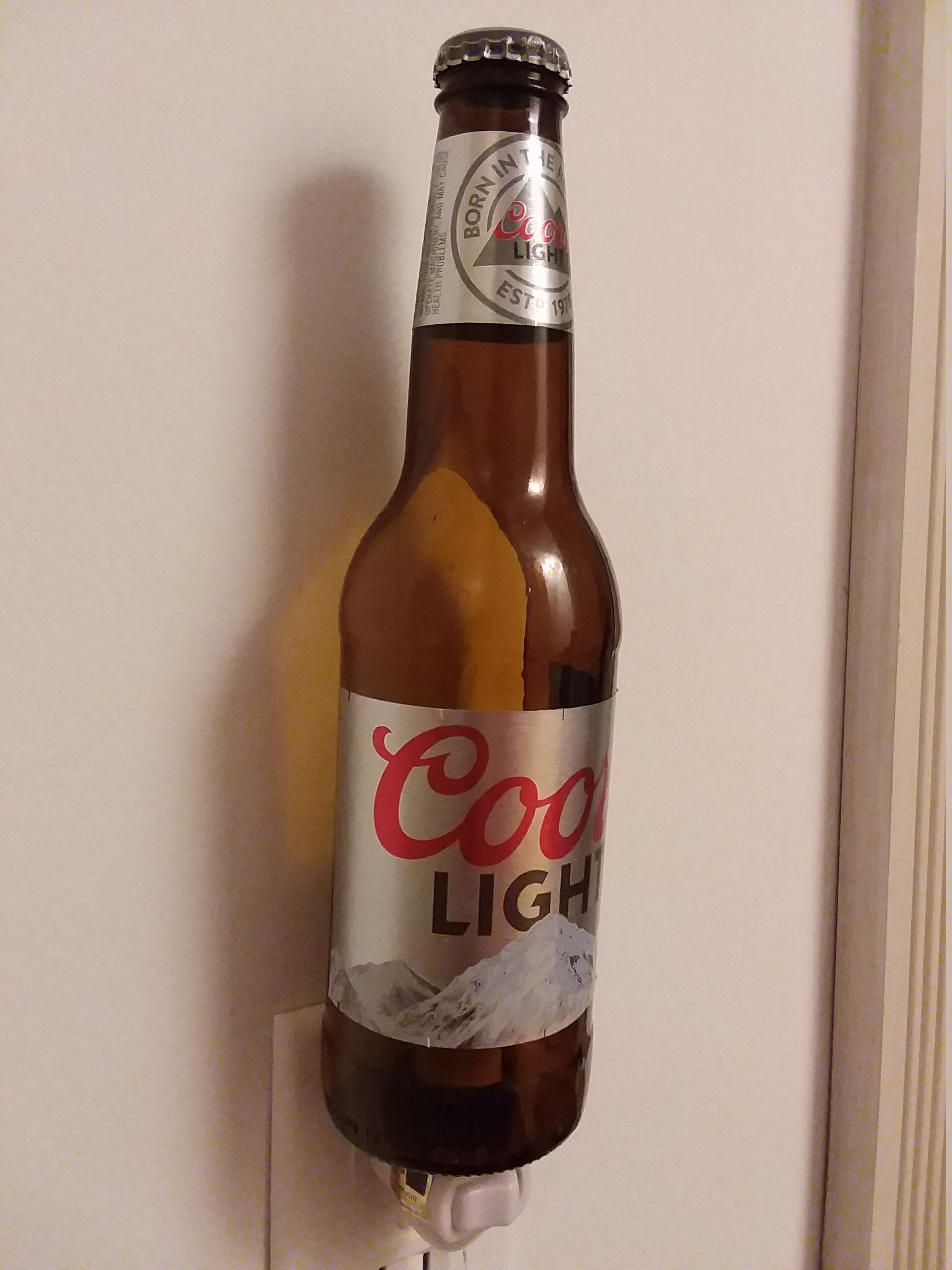 Coors Light Beer Bottle Nightlight | Etsy