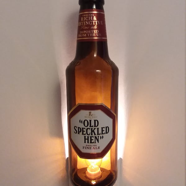 Old Speckled Hen Beer Bottle Nightlight