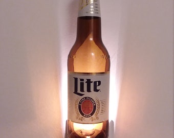 Miller Lite Beer Bottle Nightlight