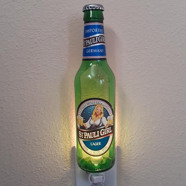 St. Pauli's Girl Beer Bottle Nightlight