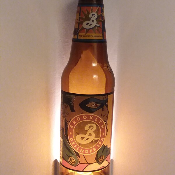 Brooklyn Brewery Defender IPA Beer Bottle Nightlight