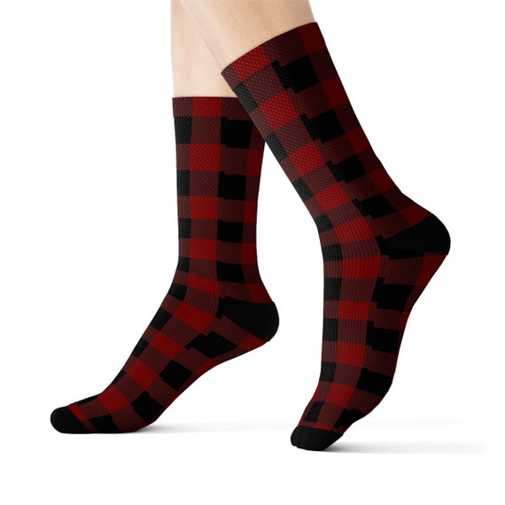 plaid socks