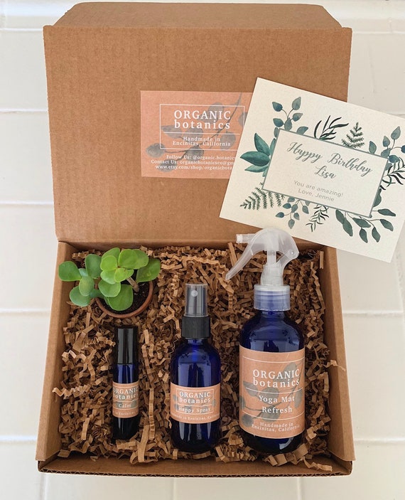 Yogi Kit Yoga Gift Set Organic Aromatherapy Gift Box Organic