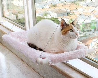 Cat Hammock Cats Window Perch Cat Shelf Soft Pet Furniture Cute Cat House Cat Shelves Curious Cats Cat Bed Candy