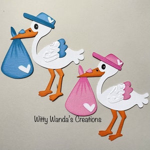 Pink Stork Bag Etsy