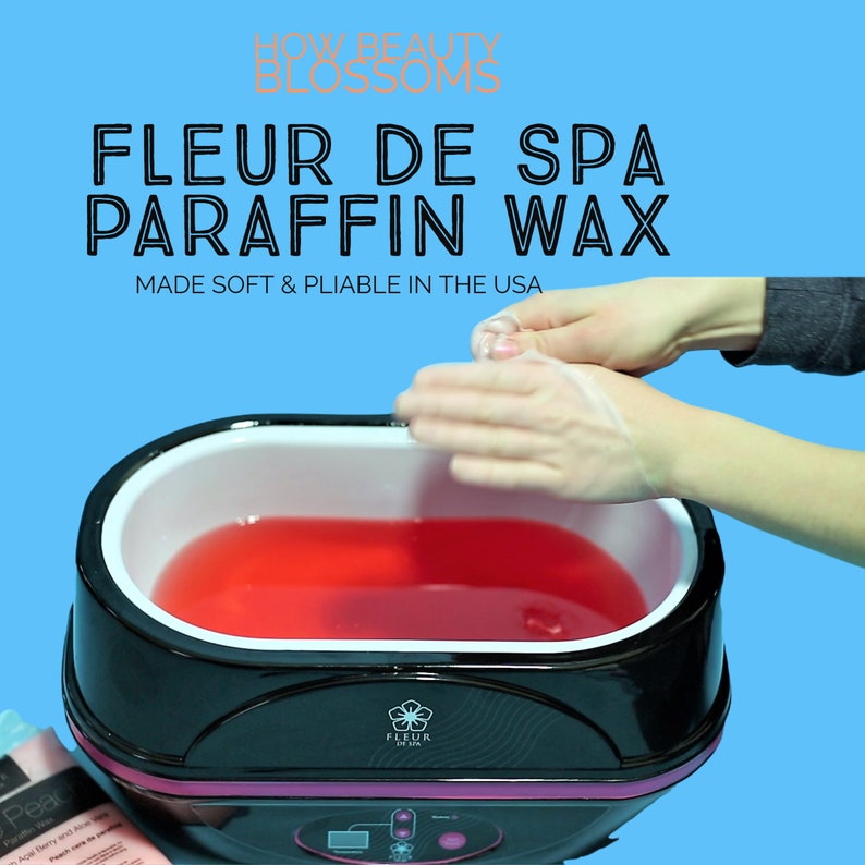 Paraffin Wax for Hands and Feet Made in USA Therapeutic, Moisturizing