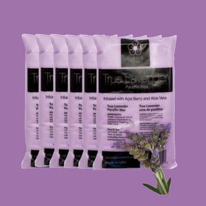 Fleur De Spa Paraffin Wax Refill: Lavender, Peach, Rosemary Eucalyptus