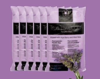 Fleur De Spa Paraffinwachs-Ergänzung: Lavendel, Pfirsich, Rosmarin, Eukalyptus