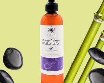 Ganz natürliches Massageöl: Midnight Dragon Scent - Hergestellt in den USA