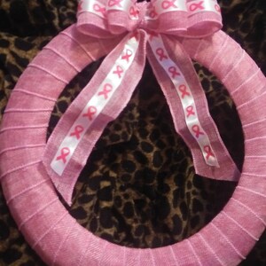 Breast Cancer Awareness Wreaths, Pink Ribbon Wreaths, Breast Cancer Awareness, Door Decoration, Wreaths, Pink Wreaths