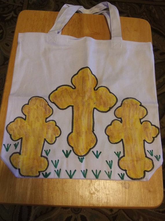 cross tote bag