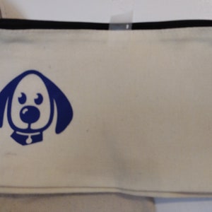 Dog Cosmetic Bag, Nail Strips Bag, Pet Bag, Dog Bag, Pencil Bag, Pet supplies Bag, Cosmetic Bag, Dog Art Bag, Dog, Treat Bag, Pet Supplies