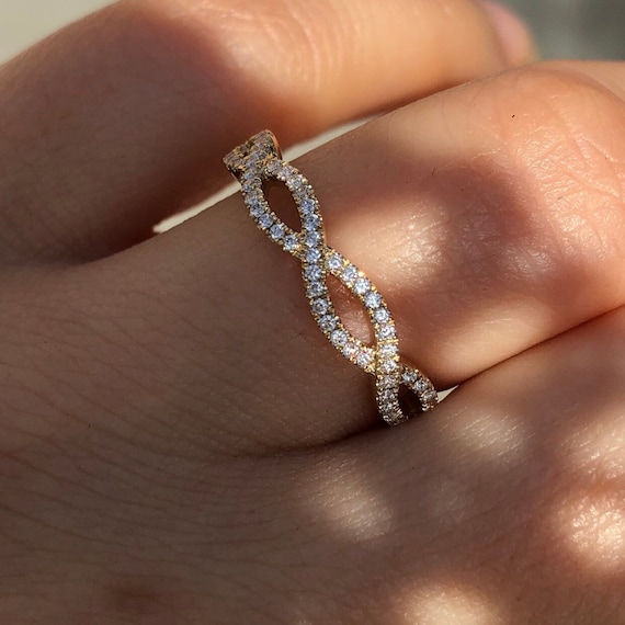 Etsy infinity best sale ring