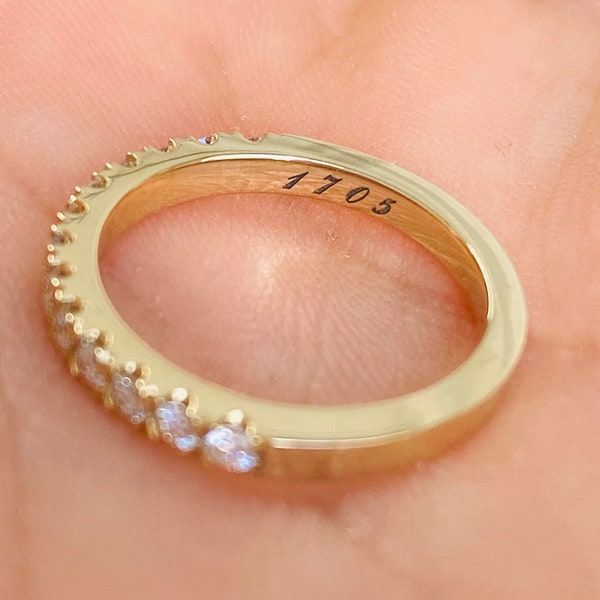 Inside Engraved Ring Etsy