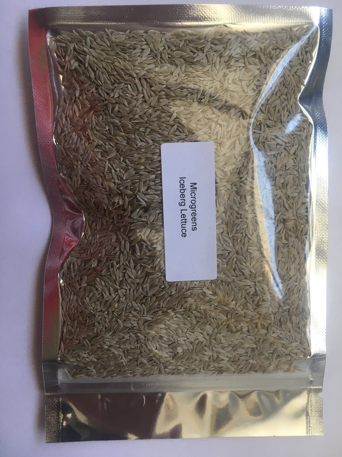 50000 Iceberg Lettuce Seeds for Microgreens Organic Non Gmo Etsy