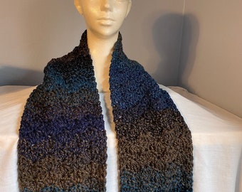 Handmade crochet scarf
