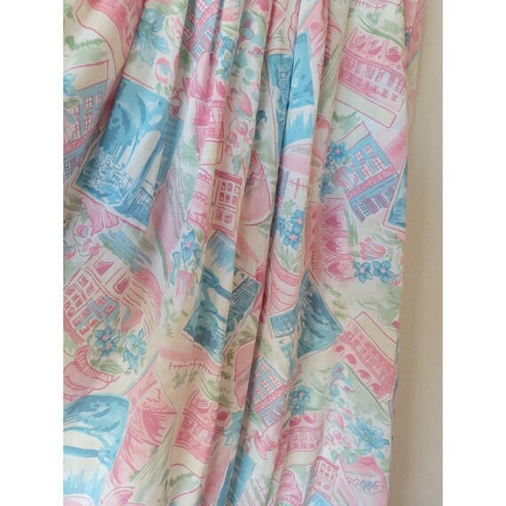 Vintage 90s KORET High Waisted Skirt - Pastel Cit… - image 3